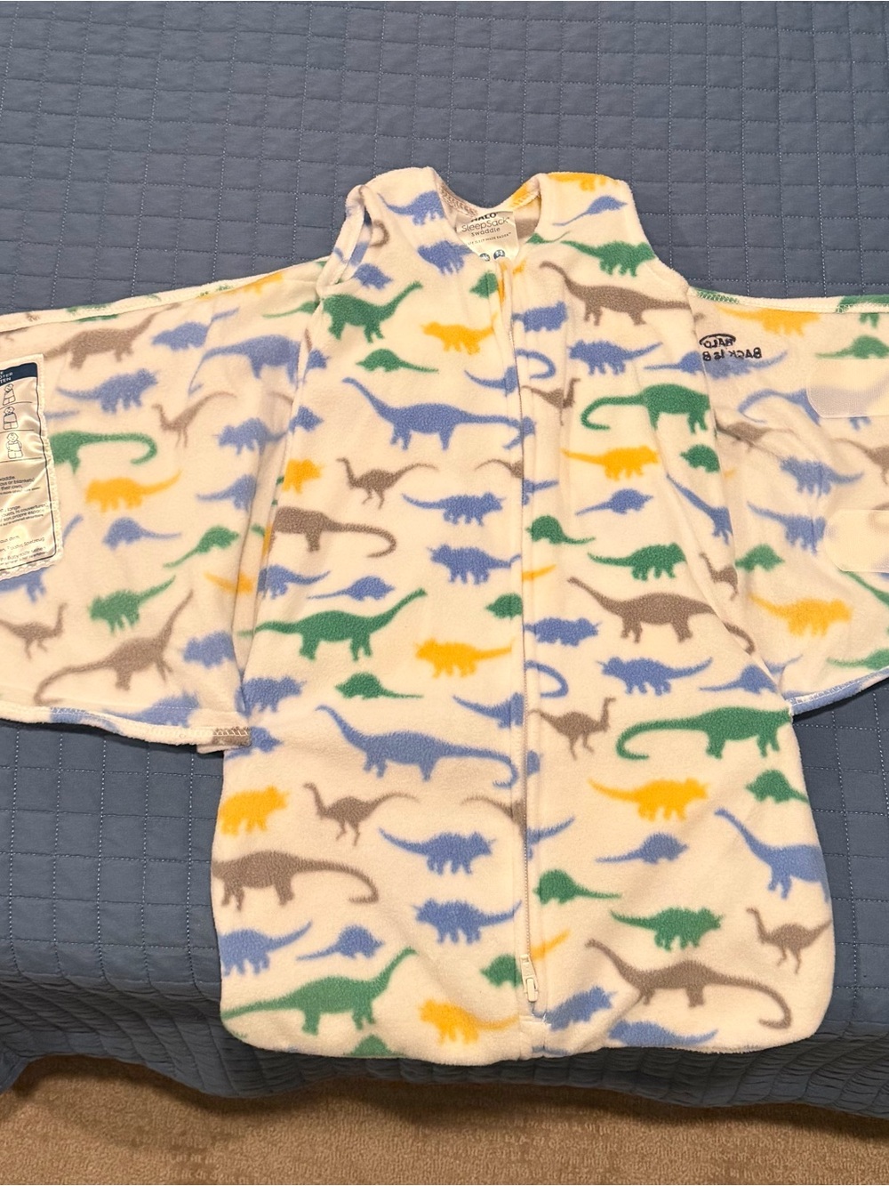 HALO Baby Micro-Fleece Sleepsack Swaddle TOG 3.0 Newborn 0-3 months